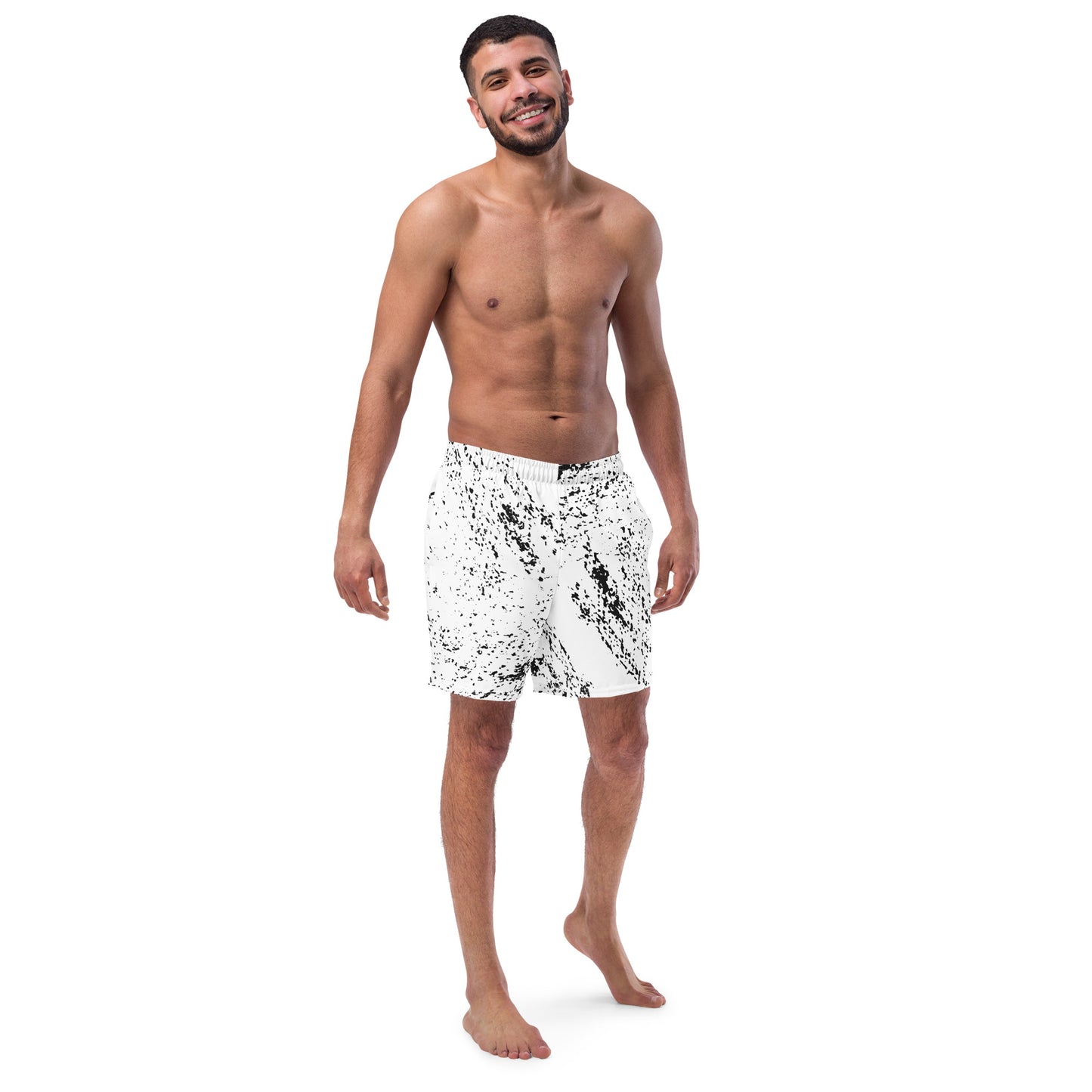 Shardfall Swim Trunks - Left Placement 2 image 1 in 2XS, showing front view for the Shattered design.