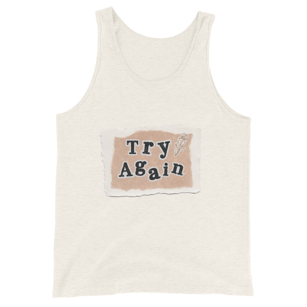 Retry Men's Tank Top - Left Placement product image 7 in Navy, size XS, with front view and left placement.