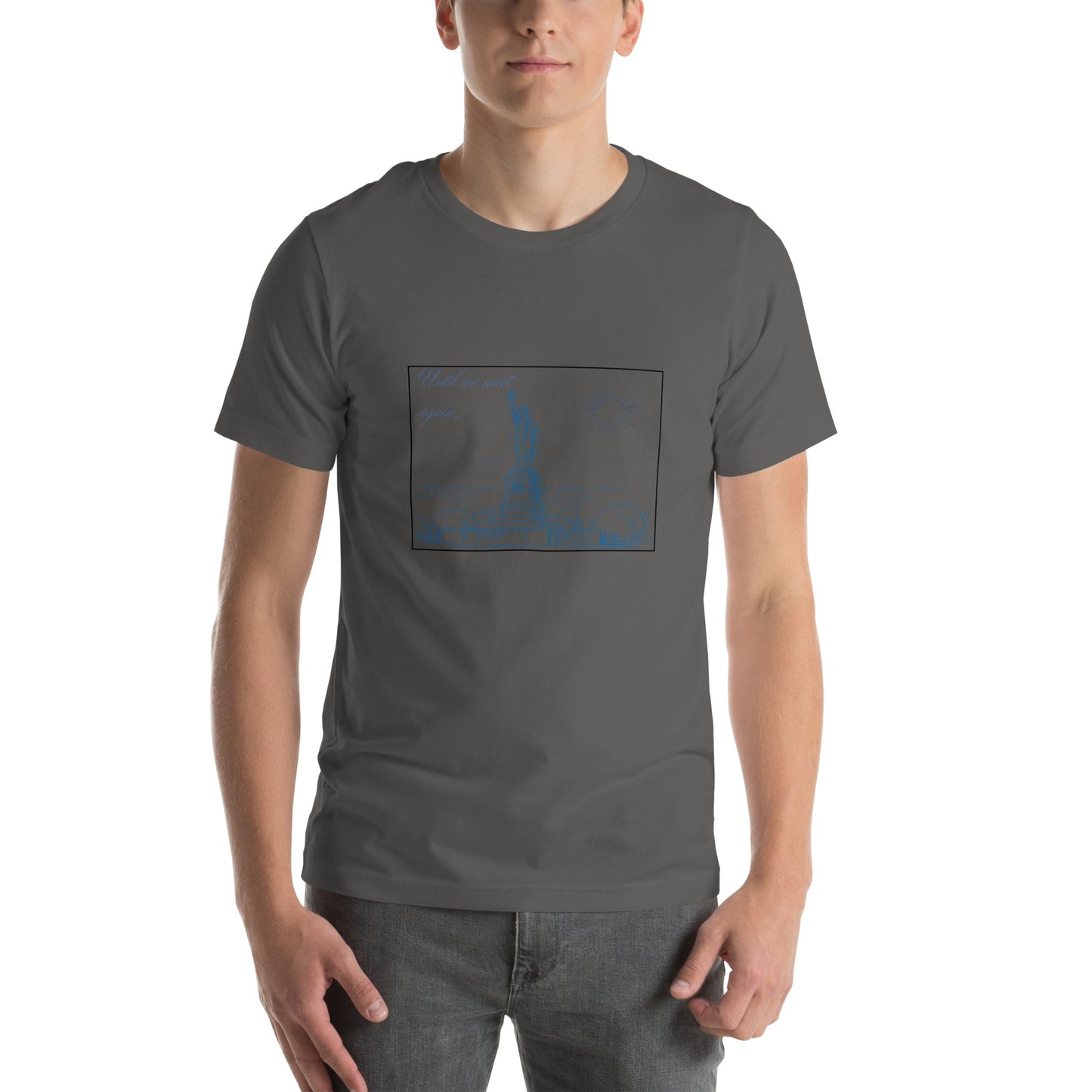 Farewell Bloom T-Shirt - Left Placement by R.A. Apparel, image 14, front view, Black, size 4XL, left placement.
