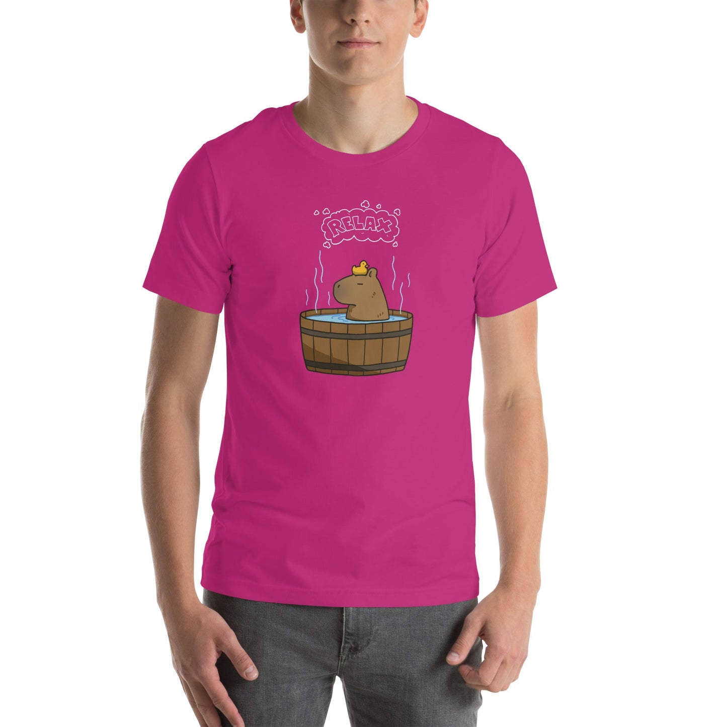 Slow Hour T-Shirt - Left Placement product image 14 in Black, size 4XL, with front view and left placement.