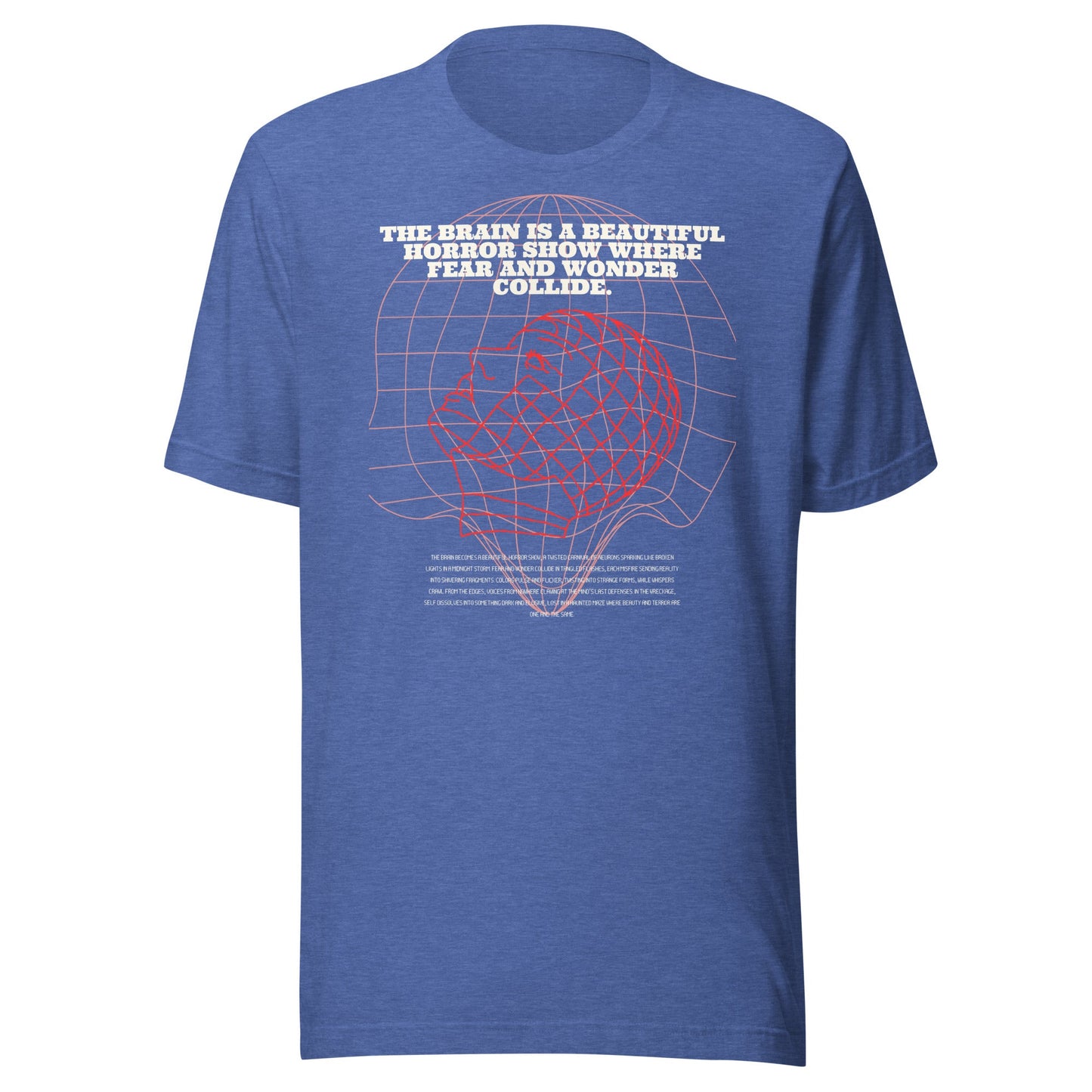 Fractured Process T-Shirt - Left Placement by R.A. Apparel, image 14, front view, Black, size 4XL, left placement.