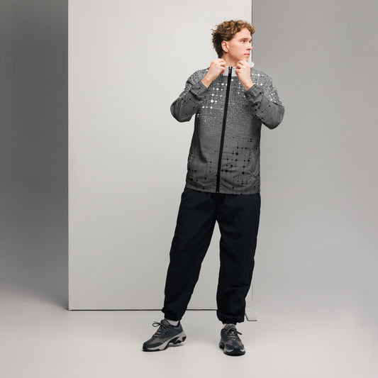Techline Windbreaker - Left Placement product image 1 in Black, size XS, with front view and left placement.