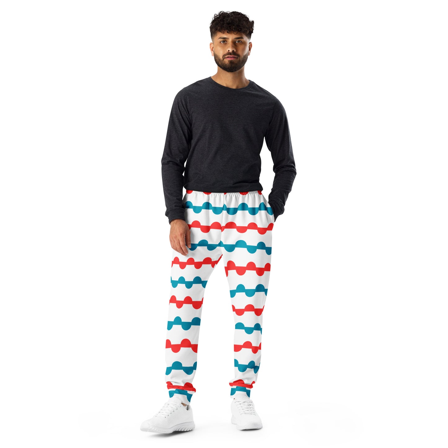 Halves Men's Joggers - Left Placement image 1: selected colour version, size XS with front view of the Two Halves range.