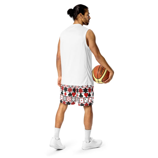 Casino Noir Shorts - Left Placement 5 image 1: 2XS version with back view of the Gambling range.