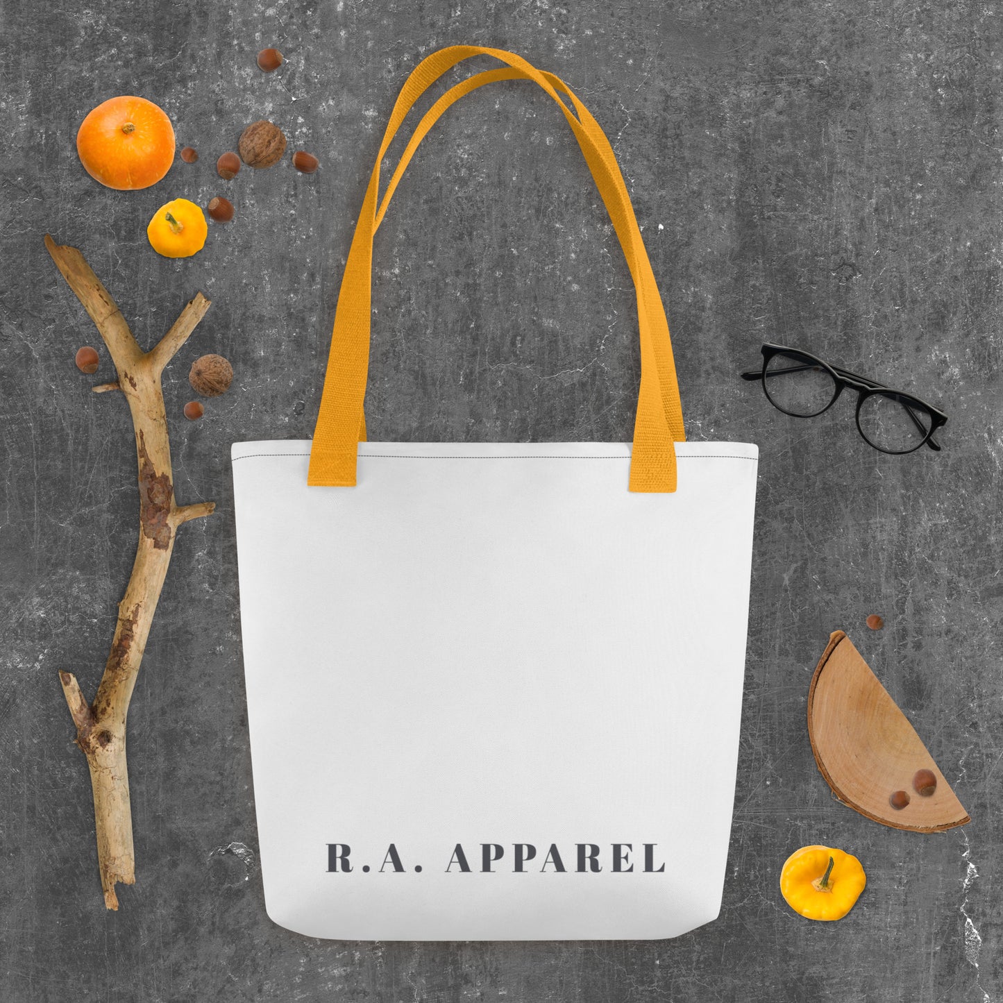 Image 5 of selected colour Soft Authority Tote Bag - Left Placement, with Quiet Luxury artwork visible in front view.