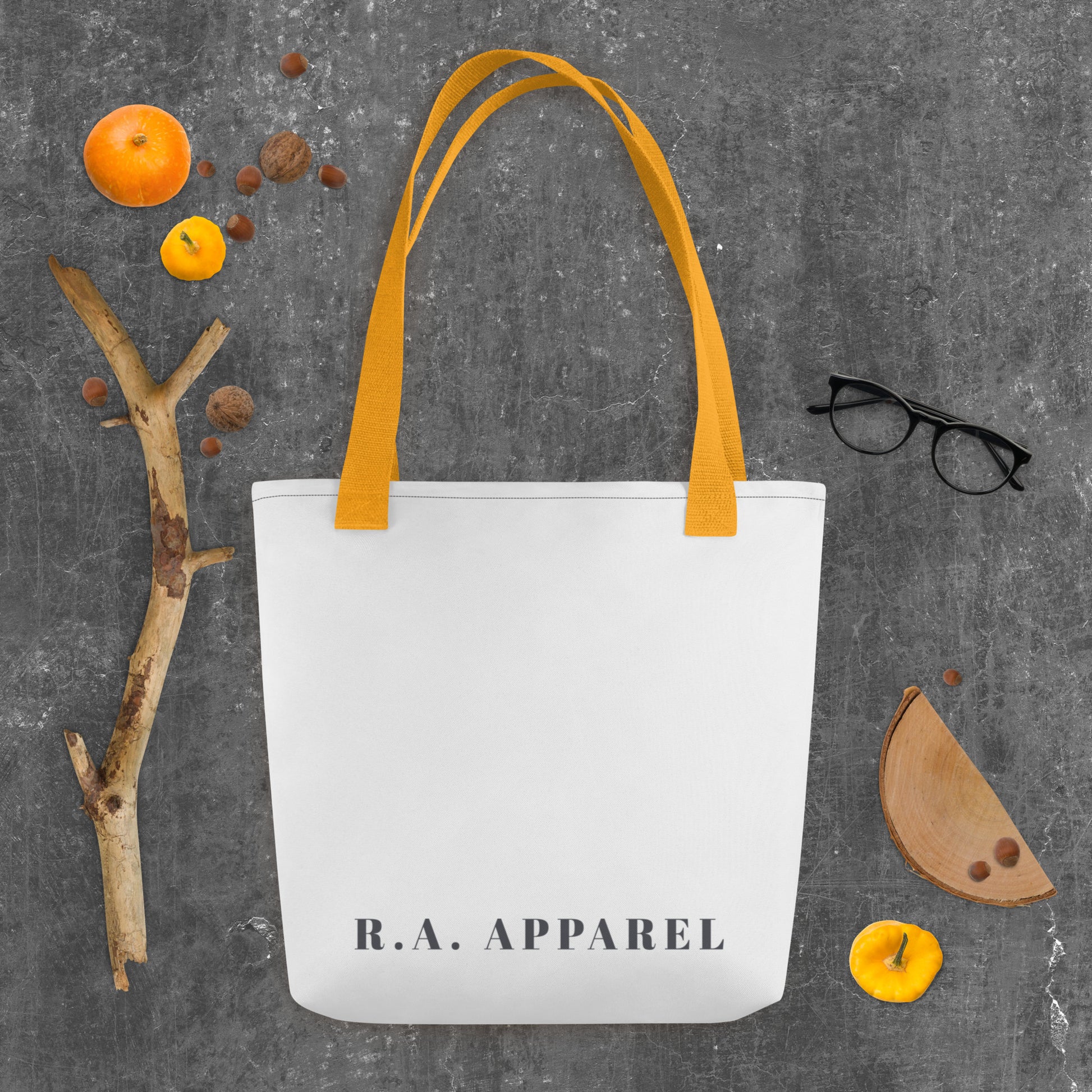 Image 5 of selected colour Soft Authority Tote Bag - Left Placement, with Quiet Luxury artwork visible in front view.