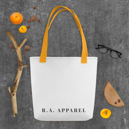Image 5 of selected colour Soft Authority Tote Bag - Left Placement, with Quiet Luxury artwork visible in front view.