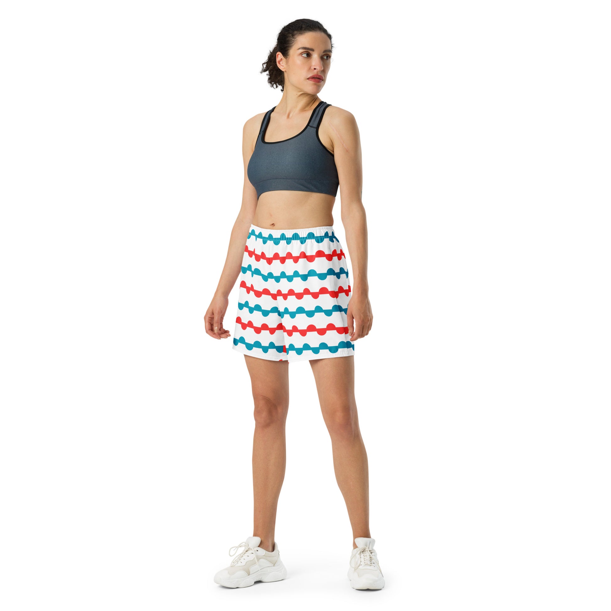 Halves Shorts - Left Placement image 1: 2XS version with front view of the Two Halves range.