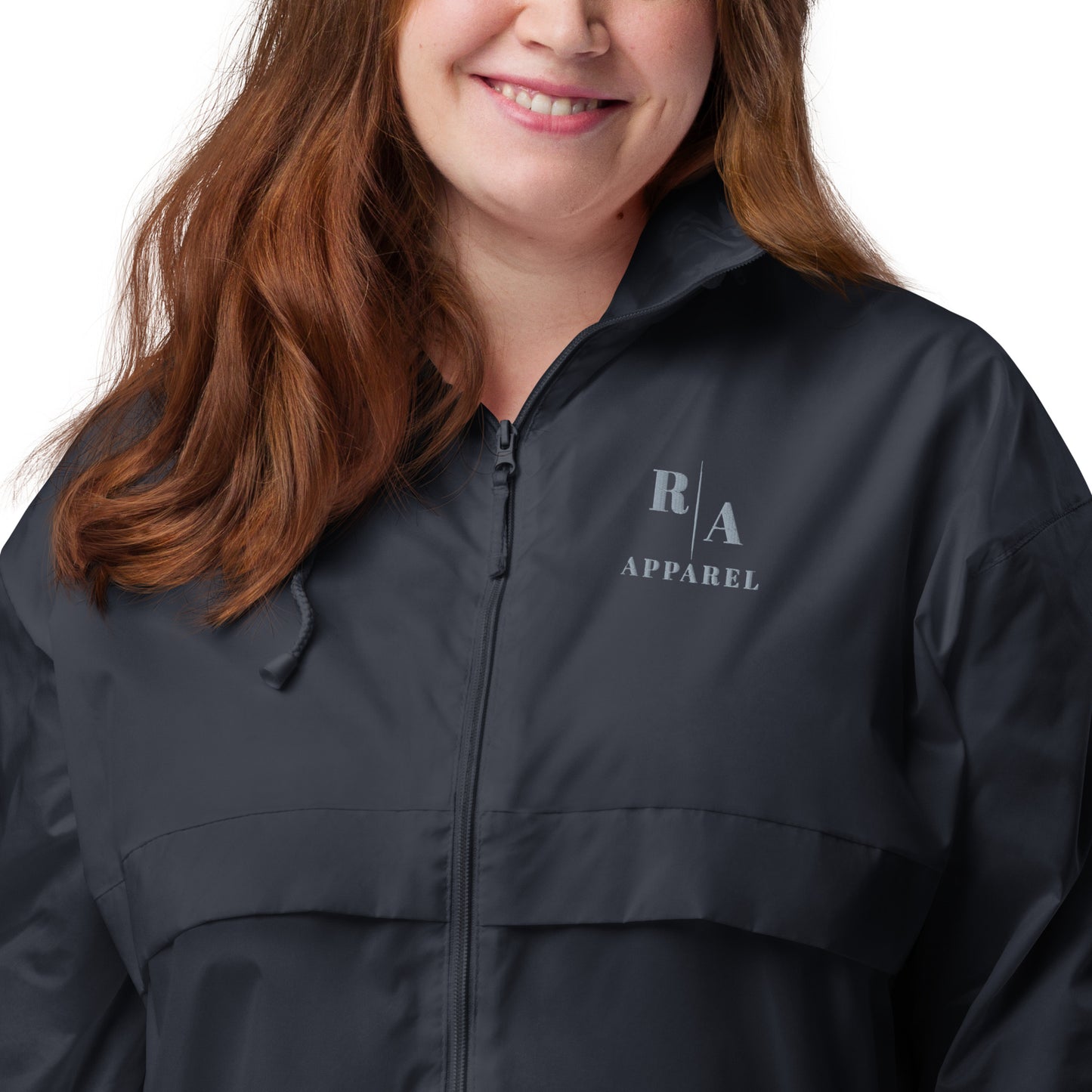 Own Signal Windbreaker - Left Placement product image 15 in Forest Green, size 2XL, with product view and left placement.