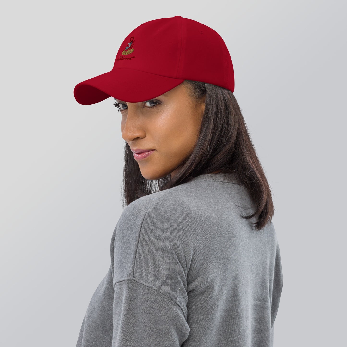 Grace Mark Cap - Left Placement image 29: selected colour version with left-side angle of the Blessed range.