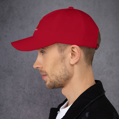 Bellevie Cap - Left Placement image 26 in selected colour, showing left-side angle for the Beautiful Life design.