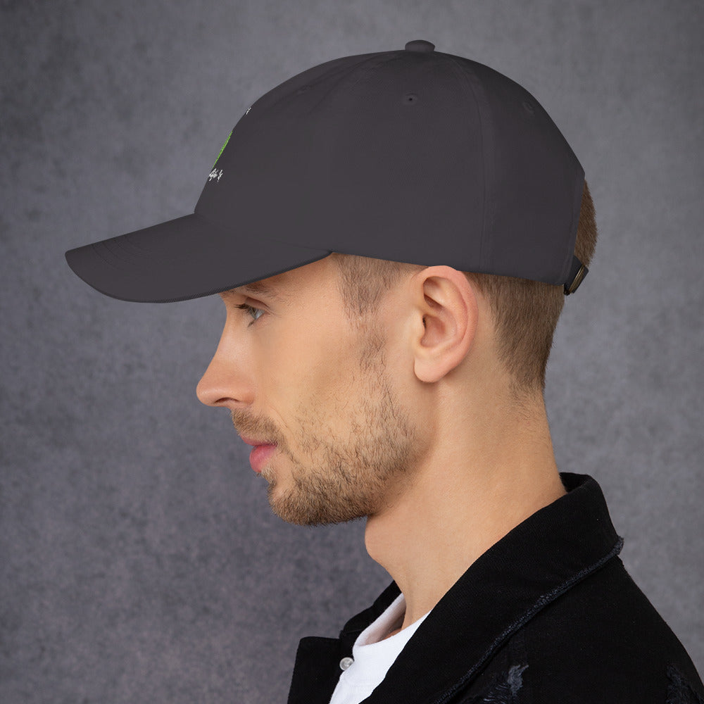 Bellevie Cap - Left Placement image 30 in selected colour, showing left-side angle for the Beautiful Life design.