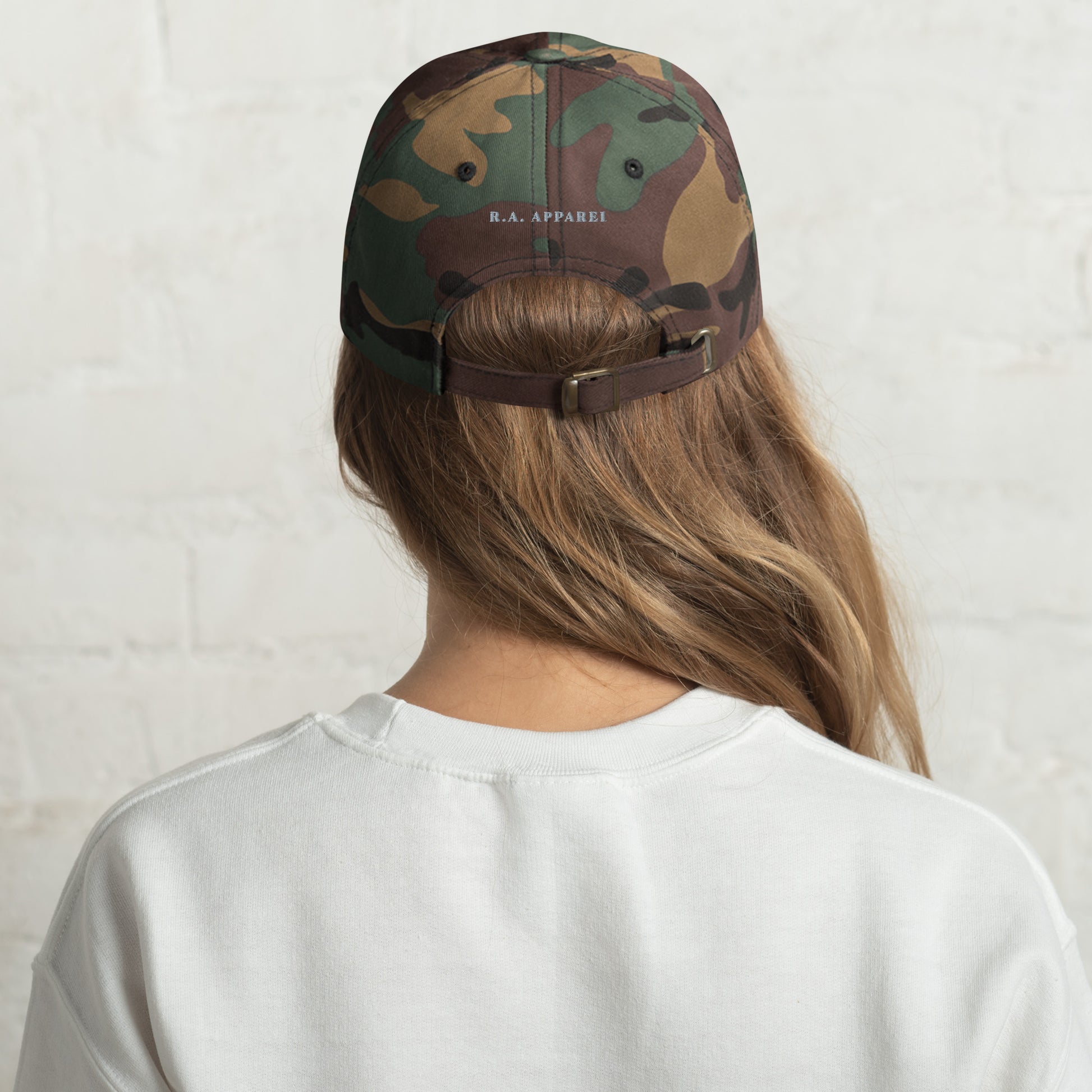Mindstate Cap - Left Placement product image 32 in selected colour, with back view and left placement.