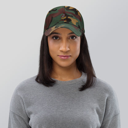 Grace Mark Cap - Left Placement by R.A. Apparel, image 25, front view, selected colour, left placement.