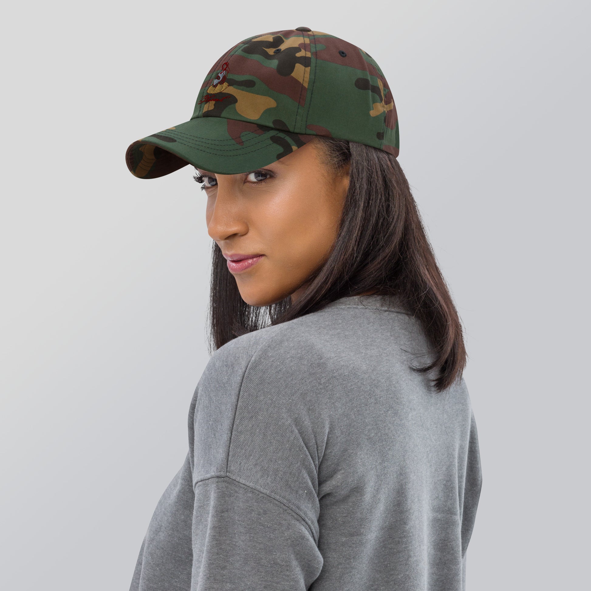 Image 26 of selected colour Grace Mark Cap - Left Placement, with Blessed artwork visible in left-side angle.