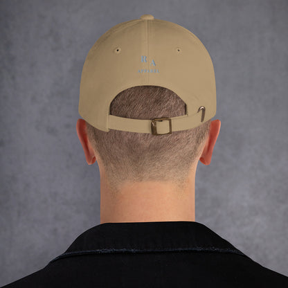 Bellevie Cap - Left Placement product image 8 in Light Blue, with back view and left placement.