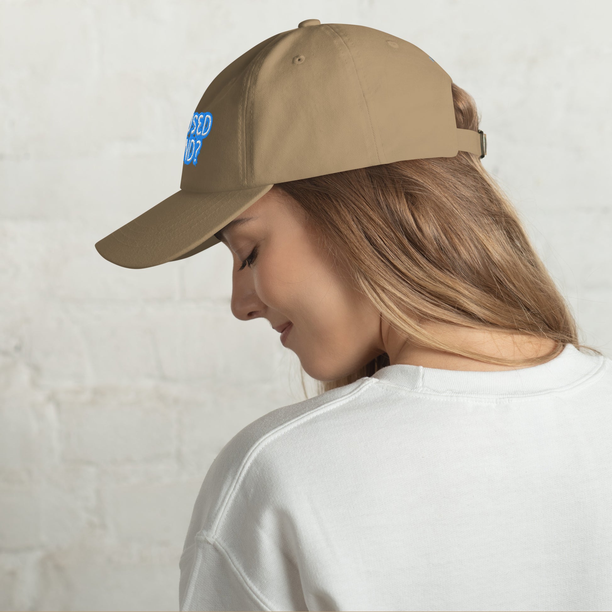 Mindstate Cap - Left Placement by R.A. Apparel, image 10, left-side angle, White, left placement.