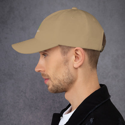 Image 6 of Stone Bellevie Cap - Left Placement, with Beautiful Life artwork visible in left-side angle.
