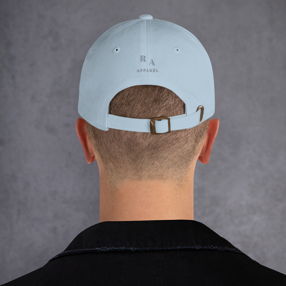Bellevie Cap - Left Placement image 12 in selected colour, showing back view for the Beautiful Life design.