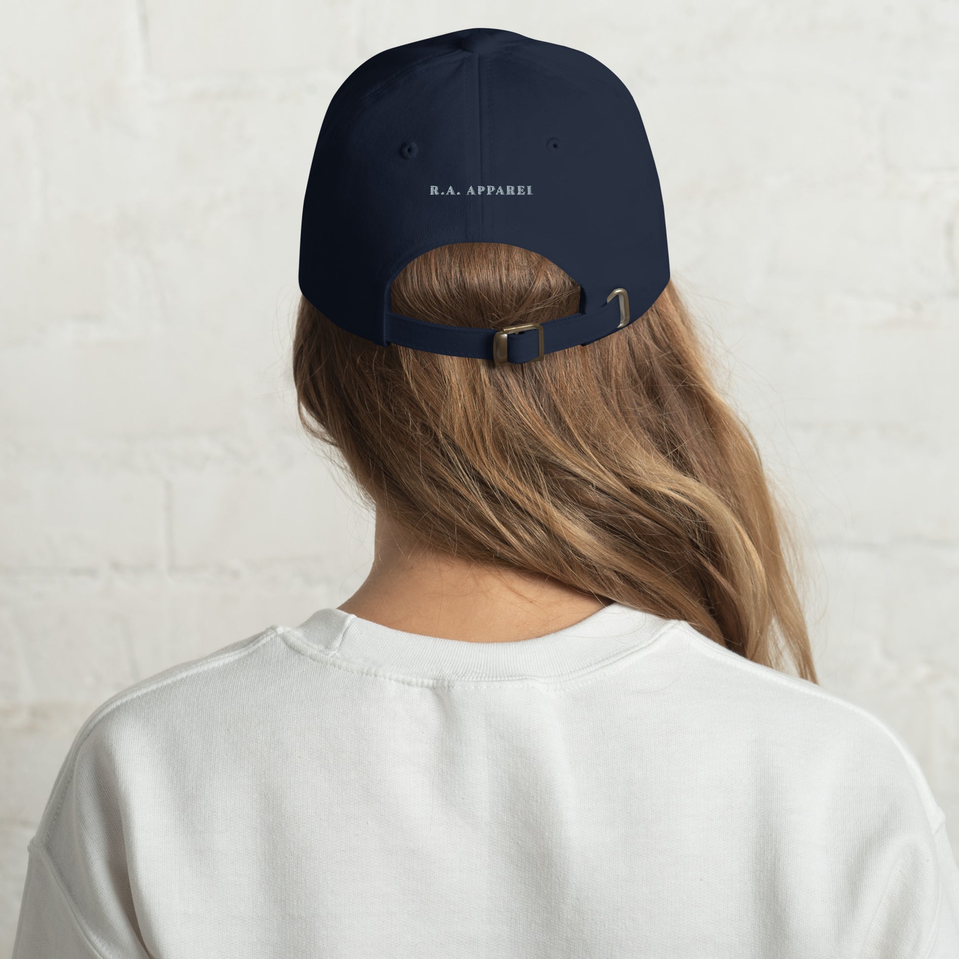 Mindstate Cap - Left Placement image 16 in selected colour, showing back view for the Focused Mind design.