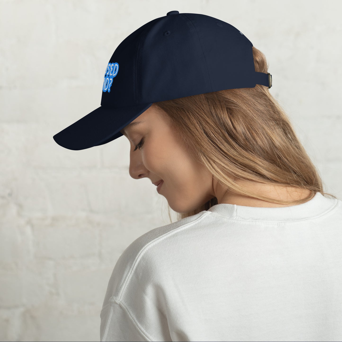 Mindstate Cap - Left Placement image 14 in selected colour, showing left-side angle for the Focused Mind design.