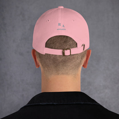 Bellevie Cap - Left Placement image 20 in selected colour, showing back view for the Beautiful Life design.