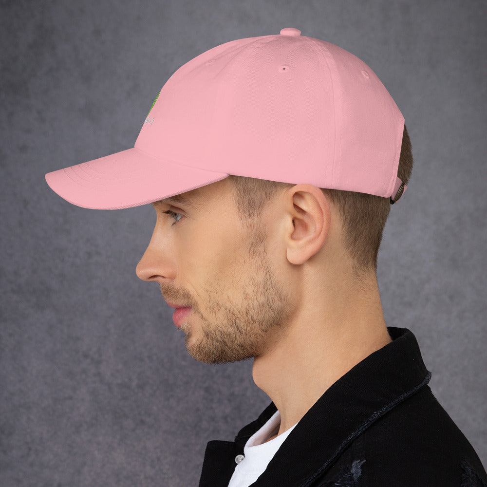 Bellevie Cap - Left Placement image 18 in selected colour, showing left-side angle for the Beautiful Life design.