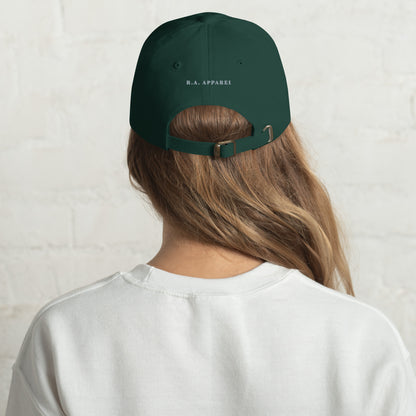 Mindstate Cap - Left Placement by R.A. Apparel, image 28, back view, selected colour, left placement.