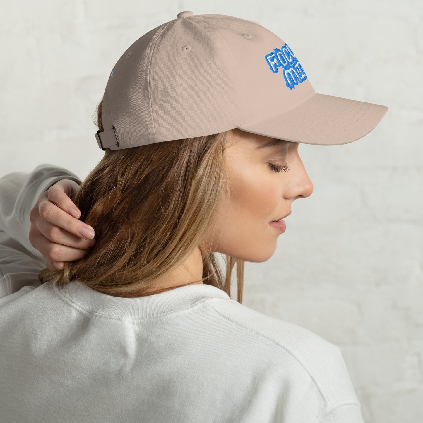 Mindstate Cap - Left Placement by R.A. Apparel, image 23, right-side angle, selected colour, left placement.