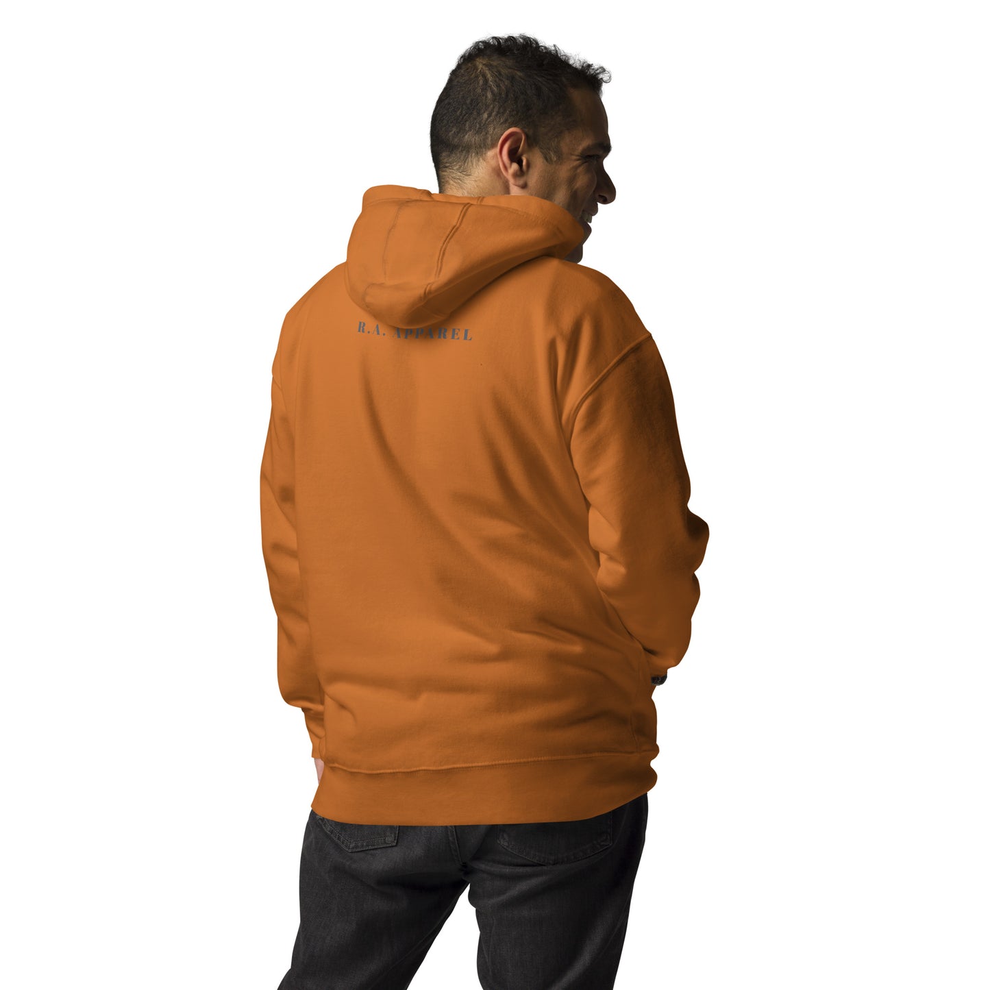 Twin Signal Hoodie - Left Placement image 22 in Team Royal, size M, showing back view for the Gemini design.