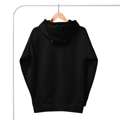 Farewell Bloom Hoodie - Left Placement image 5: Black version, size 2XL with back view of the Until We Meet Again range.