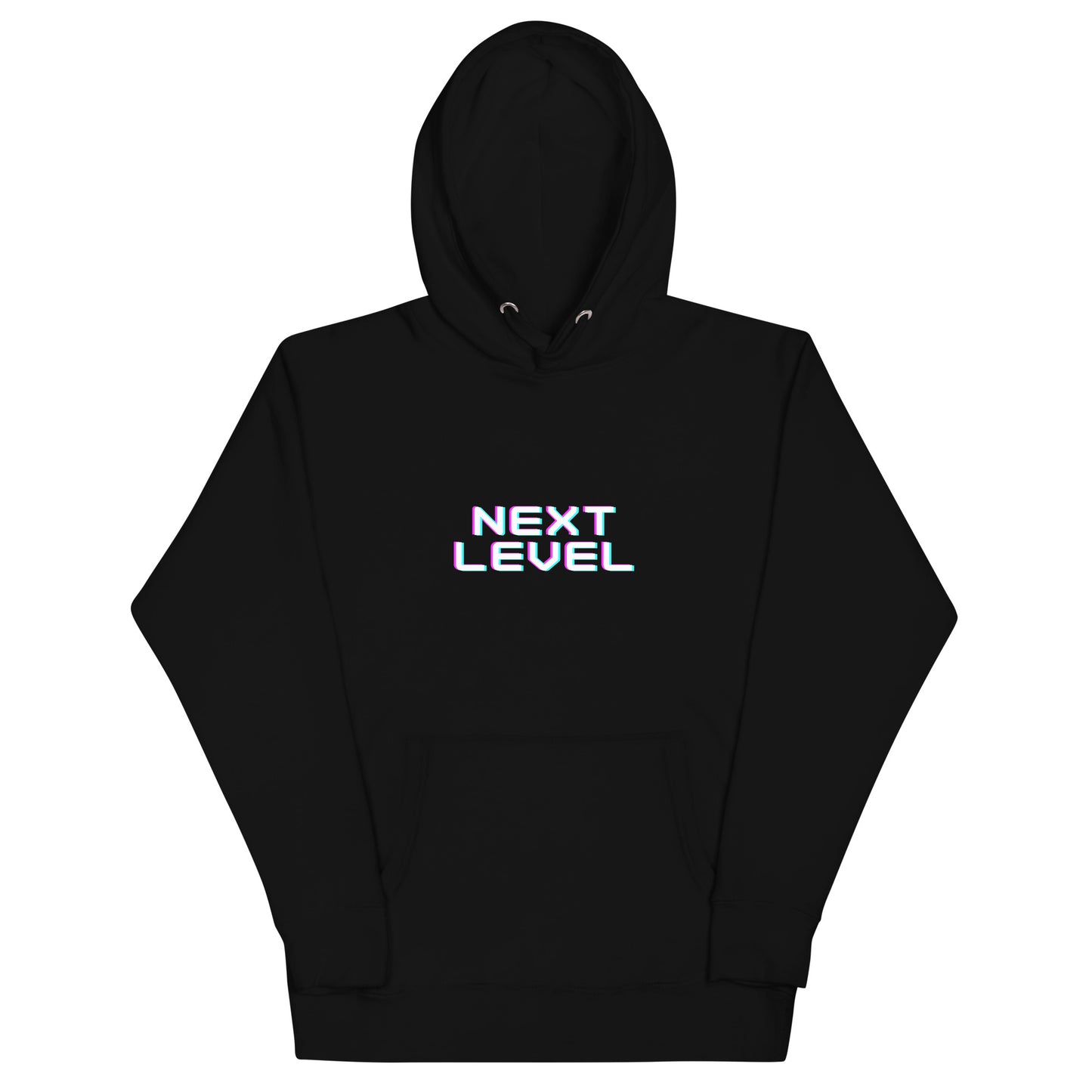 Ascender Hoodie - Left Placement product image 1 in Black, size S, with front view and left placement.