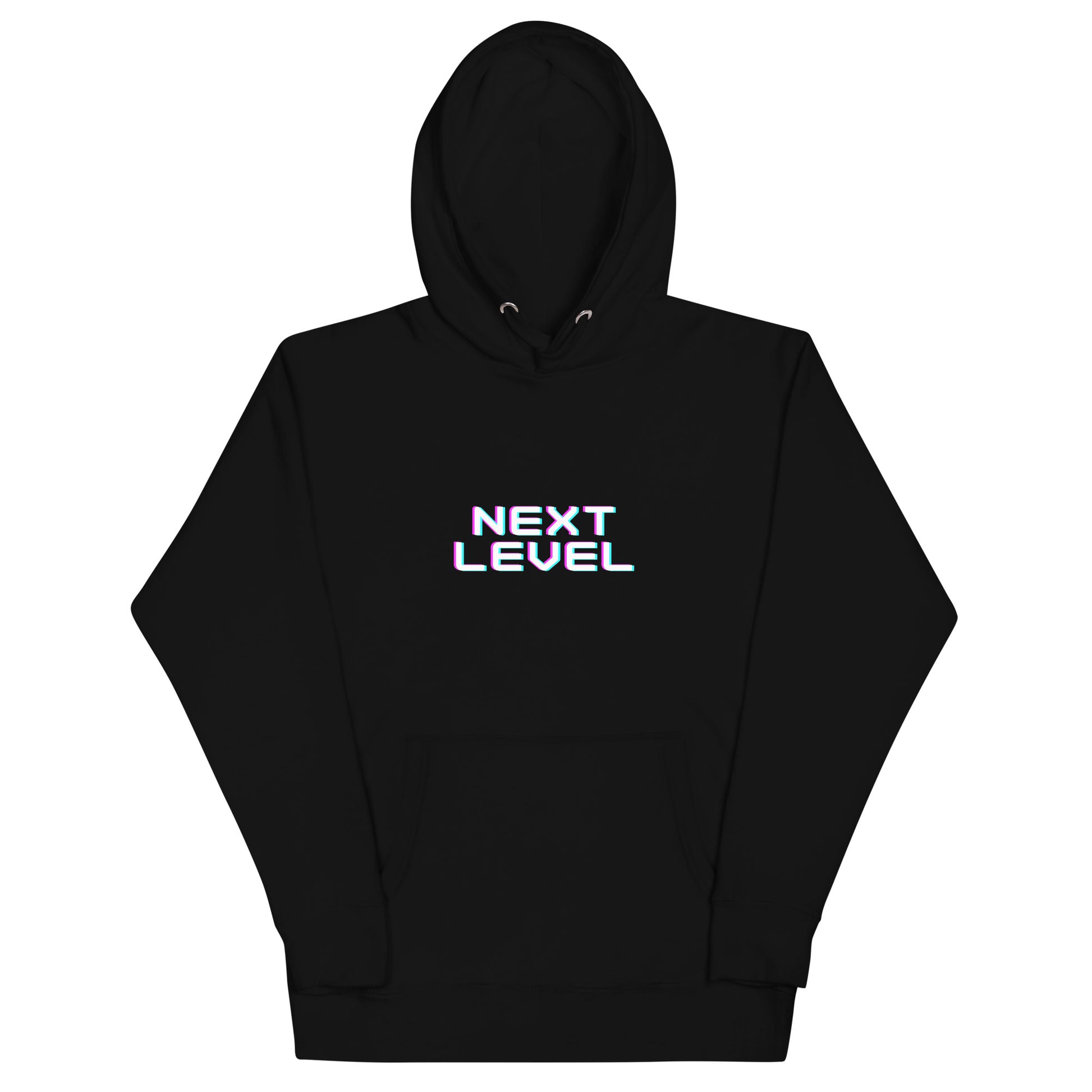 Ascender Hoodie - Left Placement product image 1 in Black, size S, with front view and left placement.