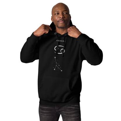 Moonhaven Hoodie product image 1 in Black, size S, with front view and design placement.
