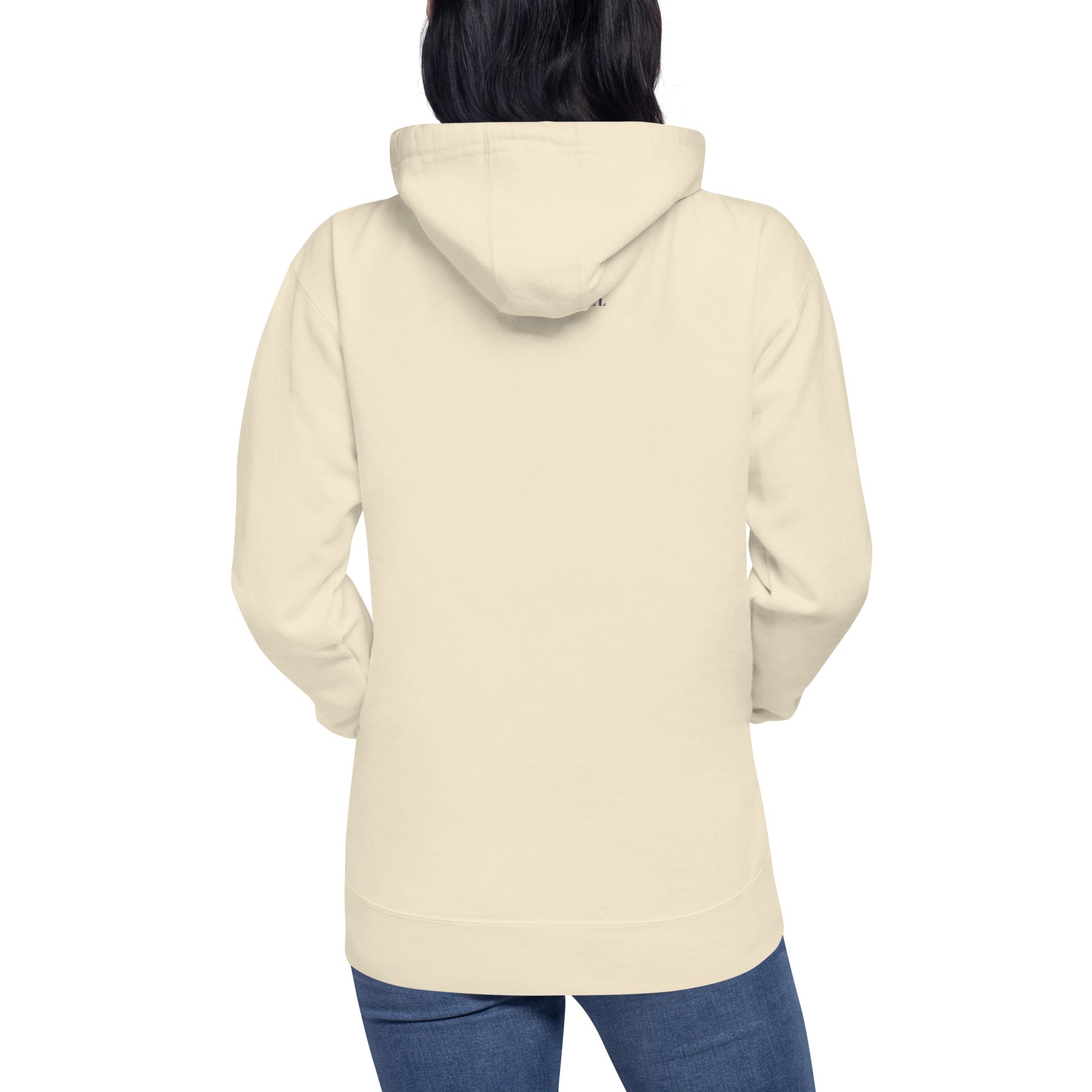 Impact Form Hoodie - Left Placement by R.A. Apparel, image 94, back view, selected colour, left placement.