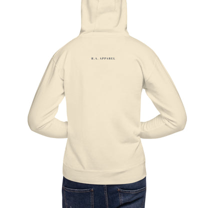 Fortitude Hoodie - Left Placement product image 27 in Team Royal, size L, with back view and left placement.