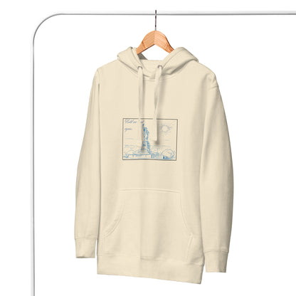Farewell Bloom Hoodie - Left Placement product image 26 in Vintage Black, size M, with front view and left placement.