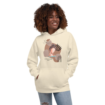 Image 23 of Purple Blind Signal Hoodie - Left Placement, size 2XL, with We Are Blind artwork visible in front view.