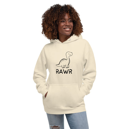 Wild Call Hoodie - Left Placement by R.A. Apparel, image 23, front view, Purple, size 2XL, left placement.