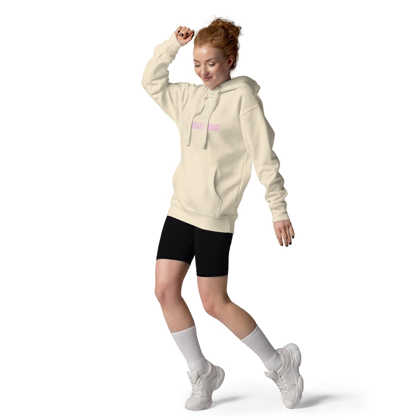 Noir Edge Hoodie - Left Placement product image 29 in Vintage Black, size 2XL, with front view and left placement.