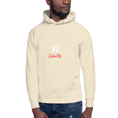 Limitless Hoodie - Left Placement by R.A. Apparel, image 23, front view, Vintage Black, size 2XL, left placement.