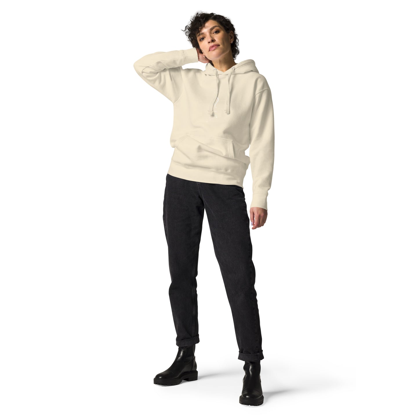 Solmane Hoodie - Left Placement image 27 in Team Royal, size M, showing front view for the Leo design.