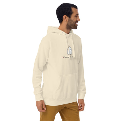 Cute Haunt Hoodie - Left Placement image 59: Team Red version, size 2XL with front view, right-side angle of the Too Cute to Spook range.