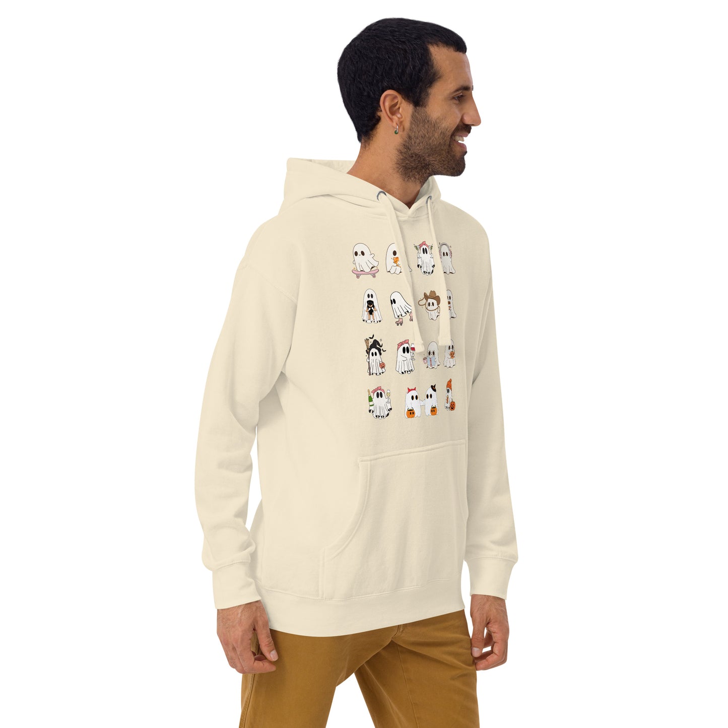 Spectral Hoodie - Left Placement image 59: Team Red version, size 2XL with front view, right-side angle of the Ghosts range.