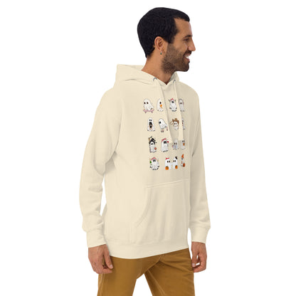 Spectral Hoodie - Left Placement image 59: Team Red version, size 2XL with front view, right-side angle of the Ghosts range.