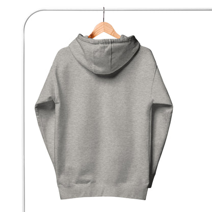 Retry Hoodie - Left Placement image 4 in Black, size XL, showing back view for the Try Again design.