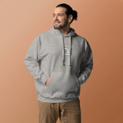 Balance Court Hoodie - Left Placement product image 51 in Latte, size L, with front view and left placement.