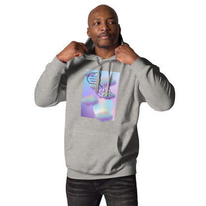 Image 5 of Black Sprinkle Theory Hoodie - Left Placement, size 2XL, with You're the Sprinkle to My Cupcake artwork visible in front view.