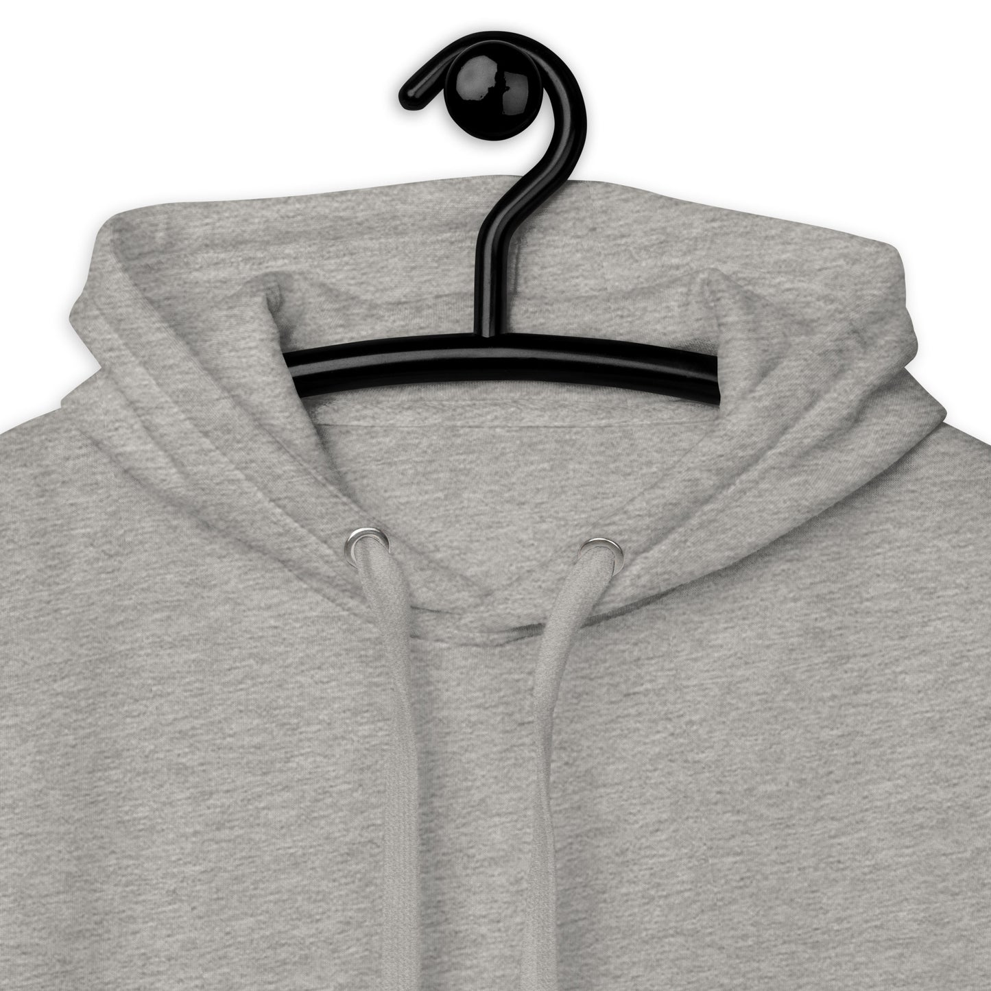 Sweet Minimal Hoodie - Left Placement product image 5 in Black, size 2XL, with product view and left placement.