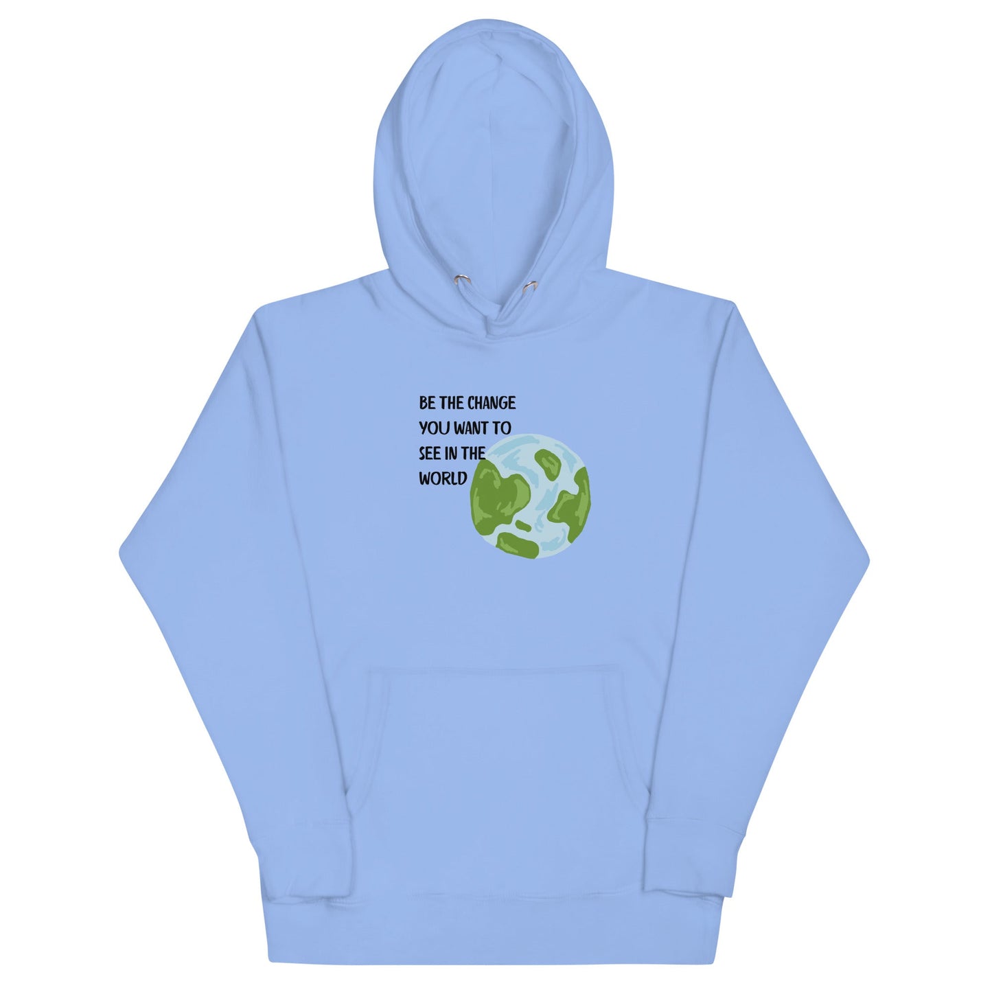 Change Signal Hoodie - Left Placement by R.A. Apparel, image 13, front view, Team Royal, size L, left placement.